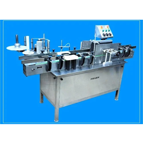 40BPM Automatic Round Bottle Sticker Labelling Machine