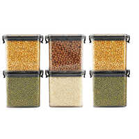 Airtight Lockable Containers For Kitchen Storage Set - Capacity: 700 Milliliter (ml)