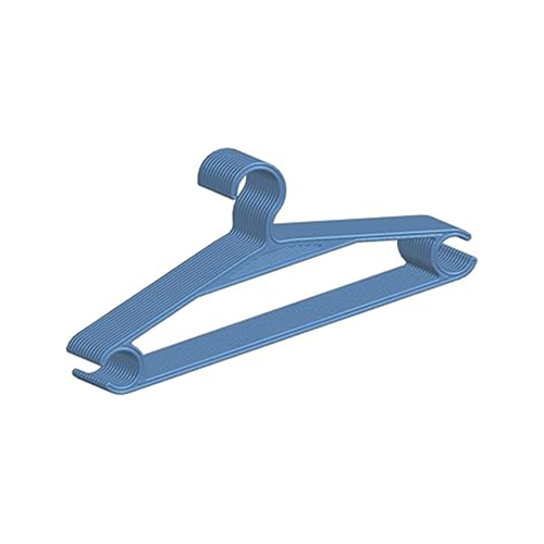 Blue Color Plastic Hangers For Drying Clothes - Hangers Type: Garment