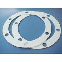Industrial Caf Gasket - Caf Material, Size 4-6", White Color, 2mm Thickness, Shore A 50 Hardness | Suitable For Industrial Use