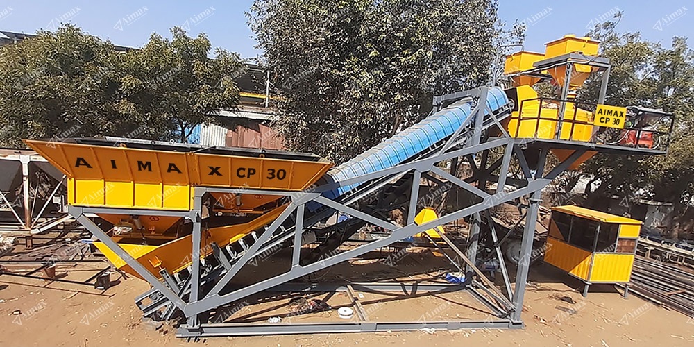 Compact Concrete Batching Plant