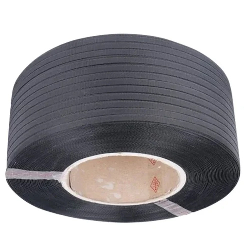 Plastic Packing Strap Roll - Color: Black