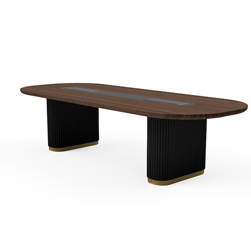 Premium Modular Office Conference Table 8 Seater Conference Room Ek Design - Artwork: Handmade