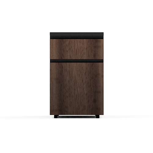 Modular Office Pedestal Storage 2 Drawer Open Storage Fusion Series Ek Design - Artwork: Handmade