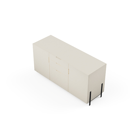 Modular Office Side Storage Side Runner Cabinet Open Cabinet Open Storage Bold Series Ek Design