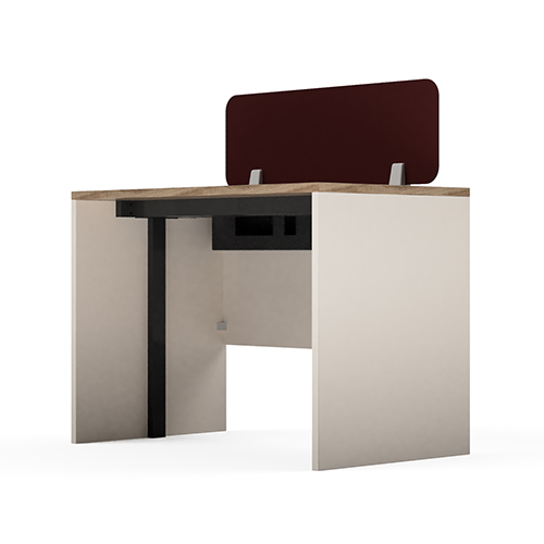 Modular Office Workstation Seater Linear Seating Horizon Series Ek Design - Material: Pre Laminated Board