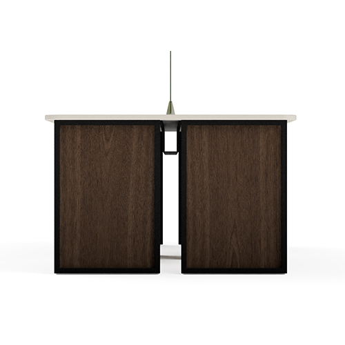 Modular Office Workstation 4 Seater Quad Sharing Neo Series Ek Design