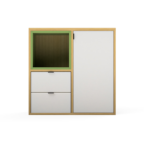 Modular Office Side Storage Side Runner Cabinet Open cabinet Open Storage Prime Series Ek Design