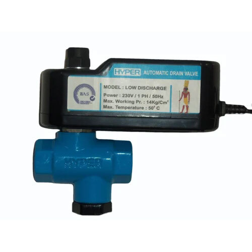 Timer Type Auto Drain Valve - Color: Blue