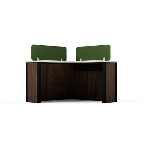 Modular Office L Shape Workstation Single Seating Neo Series Ek Design