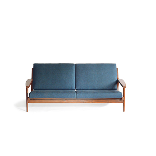 Solid Wood Sofa Wooden Sofa Teakwood Sofa Residential Loose Furniture Office Loose Furniture - Origin: India