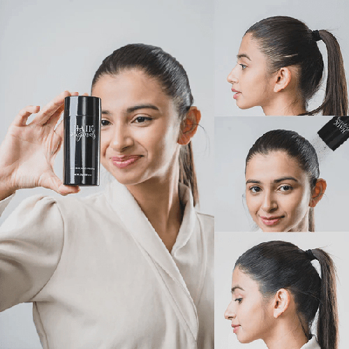 Black Hair Fiber Spray