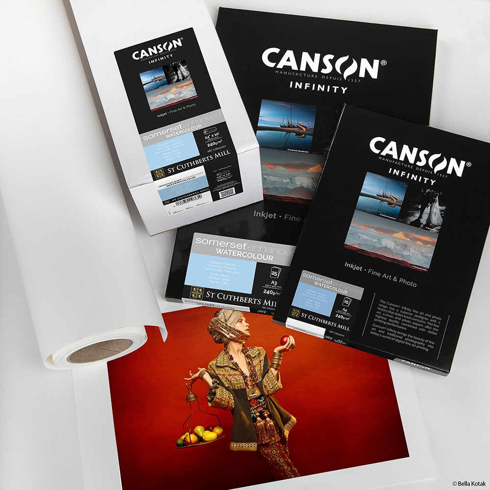 Canson Infinity Somerset Enhanced Watercolour Rag 240gsm - Matte