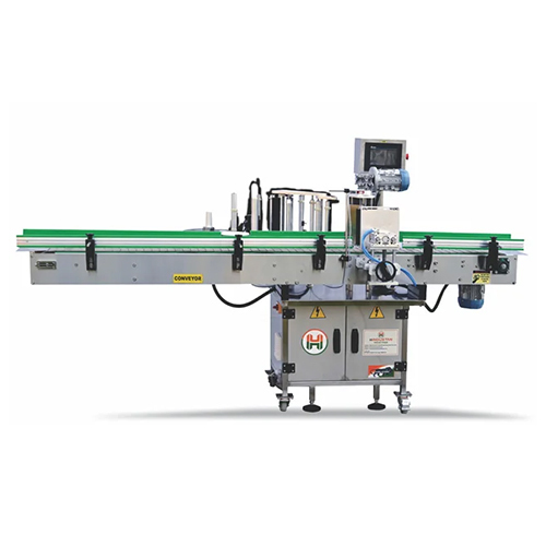 Round Jar/Bottle Labeling Machine With Pneumatic Assembly - Accuracy: 100 %