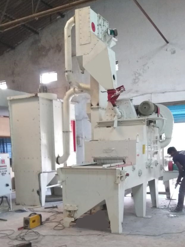 Paver Block Shot Blasting Machine - Durable & Low-maintenance Design | High-speed Impeller Technology, Non-slip Textured Finish, Rugged Build, Cost-effective Solution