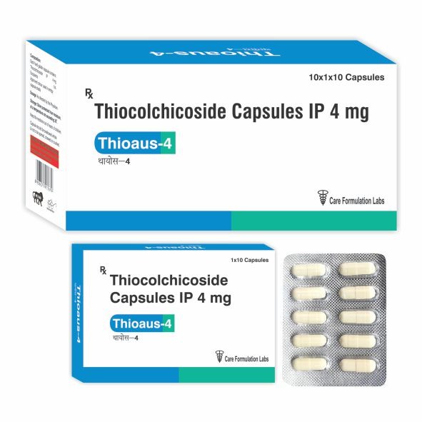 Thiocolchicoside IP 4 mg