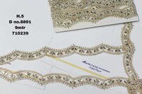 Handwork Lace & Mirror - Color: Golden