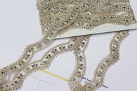handwork lace & mirror