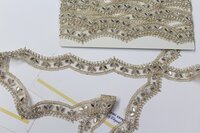 handwork lace & mirror