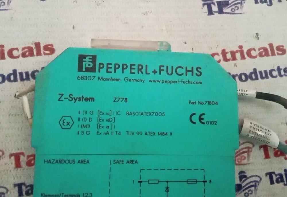 PEPPERL+FUCHS Z778 Zener Barrier