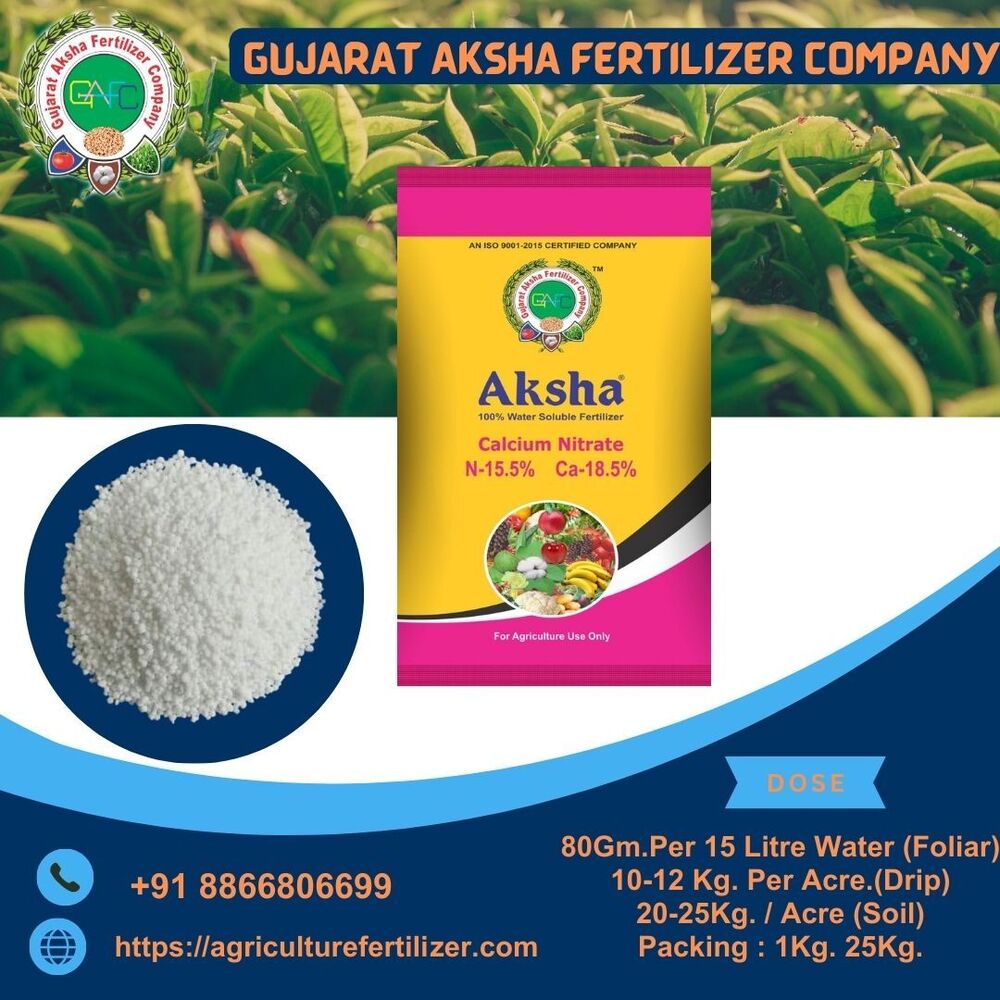 Calcium Nitrate - Application: Agriculture