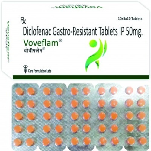 Diclofenac Sodium IP 50 mg.