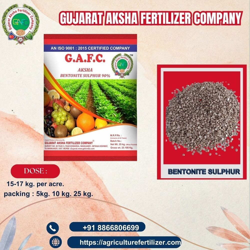 Sulphur Bentonite 90%