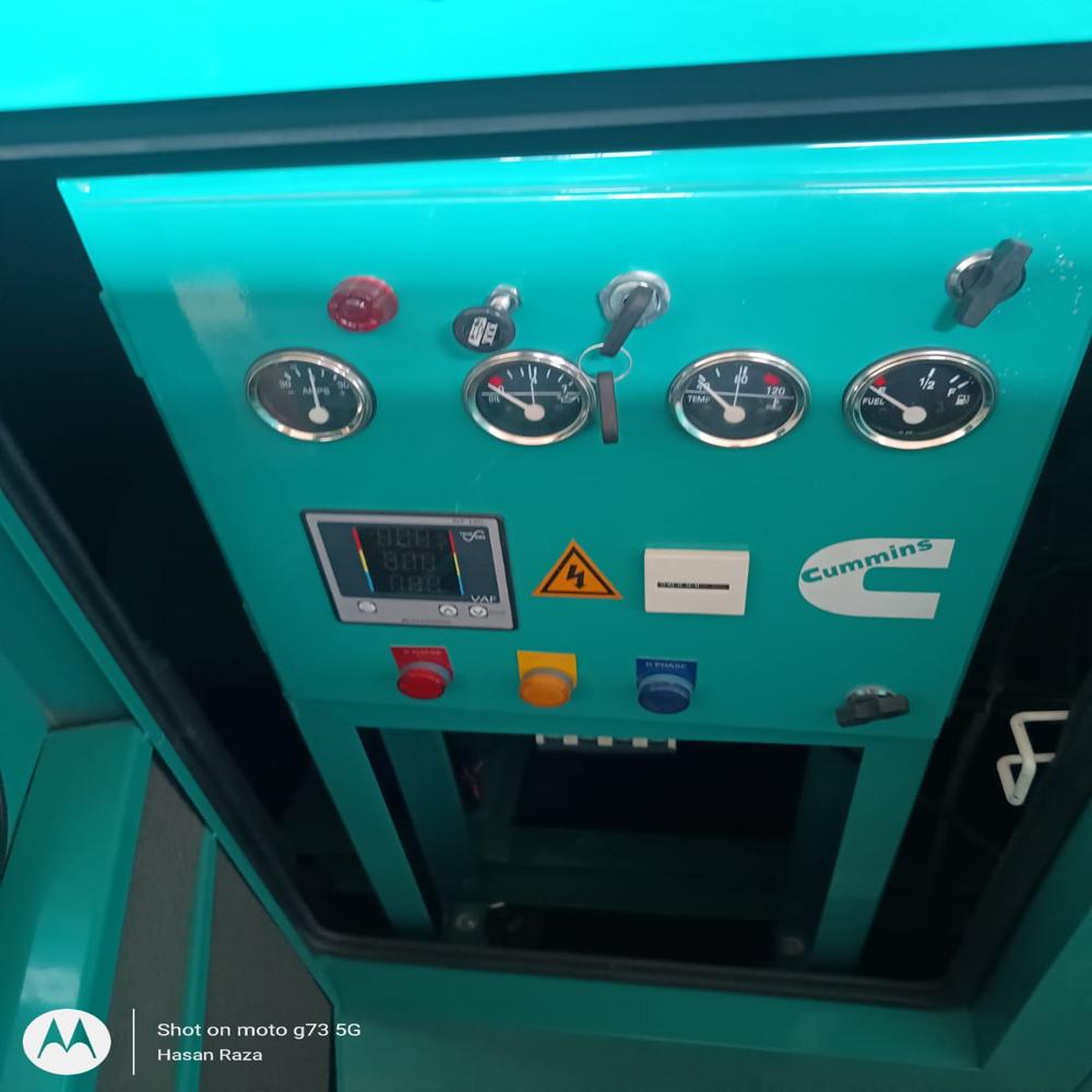 62.5 kva cummins silent