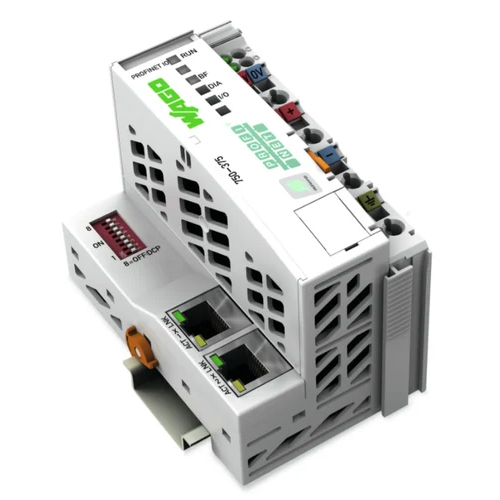 Wago 750-375 Fieldbus Coupler Profinet Io - Color: White