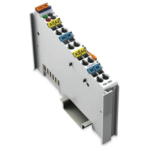 750-555 4 Channel Analog Output Module - Color: Grey