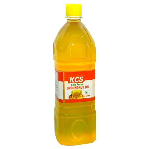 1 Liter Cold Press Groundnut Oil - Cultivation Type: Organic