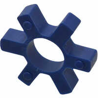 Pu Spider Couplings - Polished Pu Material, 3 Inch Size, Blue Color | Designed For Industrial Applications, Reduces Vibration, Ensures Smooth Operation