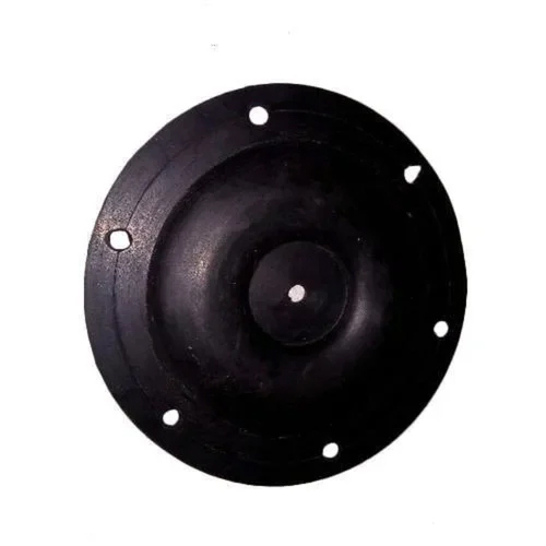 Industrial Rubber Diaphragm - Color: Black