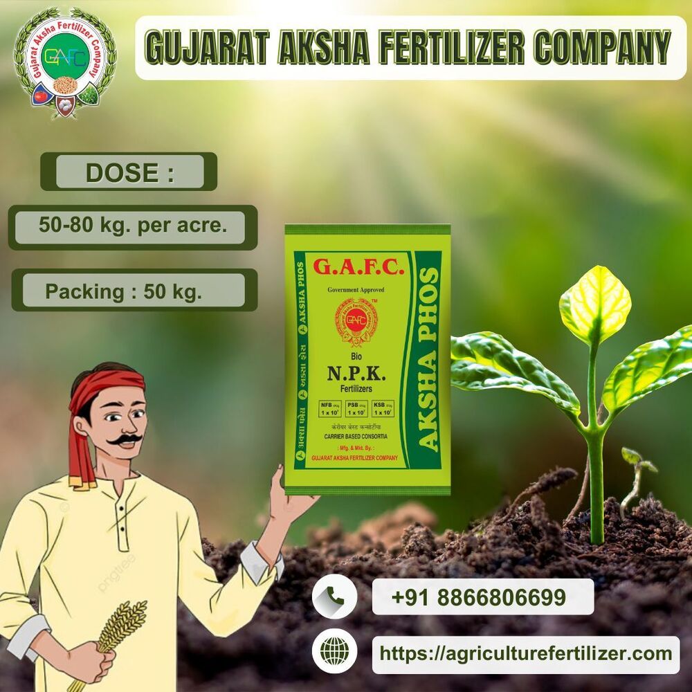 Bio Npk Carrier Based Consortia Application: Agriculture