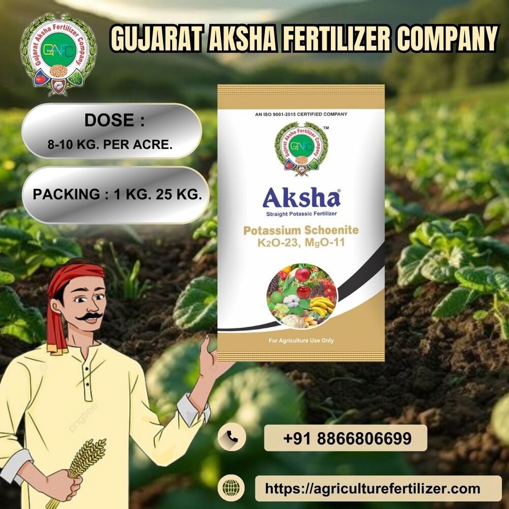 Pottasium Schoenite 00 00 23 - Application: Agriculture
