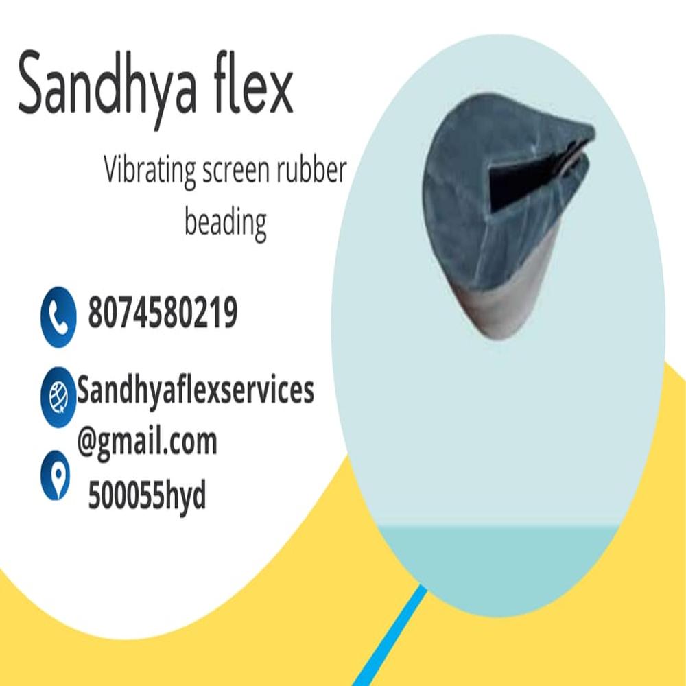 VIBRATING SCREEN RUBBER BEADING