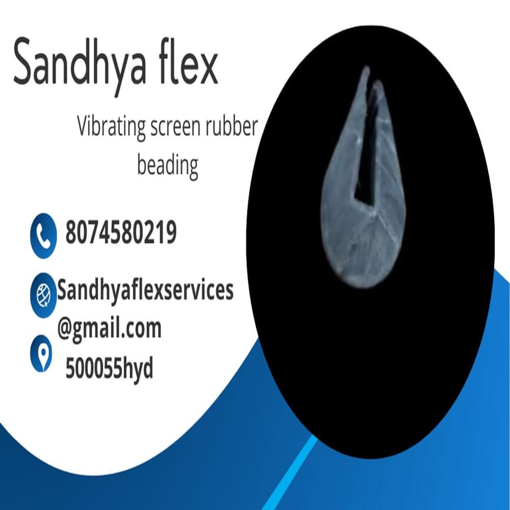 VIBRATING SCREEN RUBBER BEADING