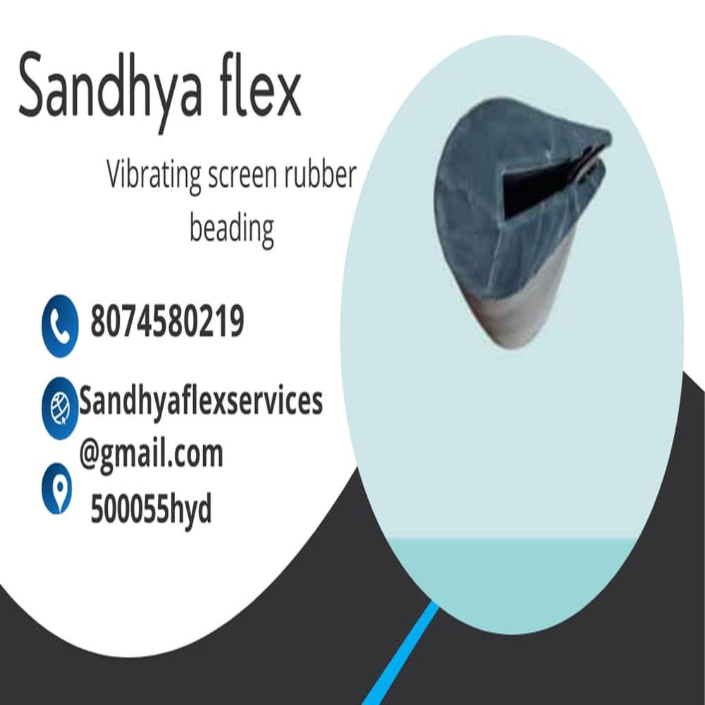 VIBRATING SCREEN RUBBER BEADING