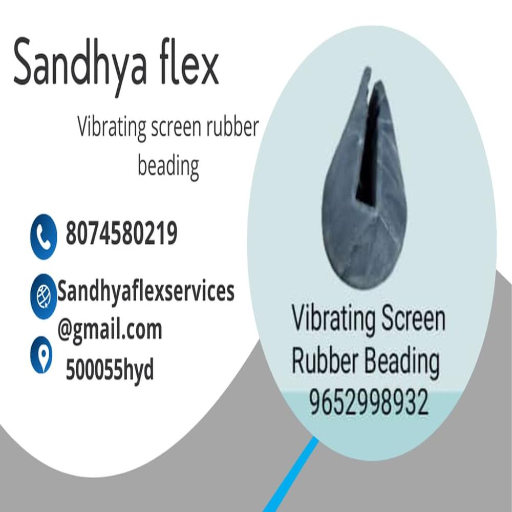 VIBRATING SCREEN RUBBER BEADING