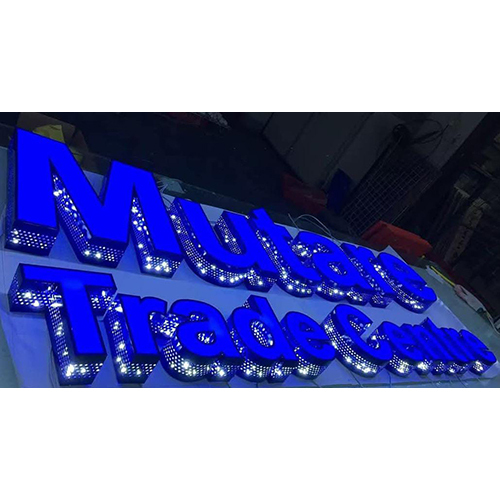 3D Letter Led  Board - Application: Commercial