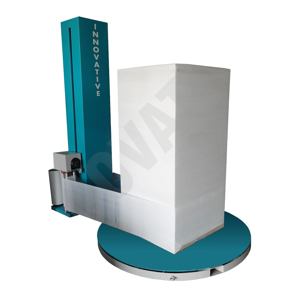 Automatic Stretch Wrapping Machine - MS Material, 1650x3000x2500 mm Dimensions, Standard Color | 1 Ton Capacity, Computerized Performance, 1000 kg Weight, Versatile for Various Packaging Needs
