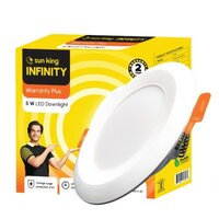 Sun King Energy-efficient 5w Recessed Led Downlights For Home & Office, Natural White - Features: Good Quality