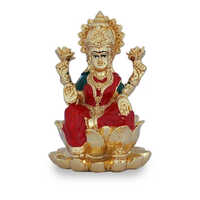 Gold Plated Laxmi Statue