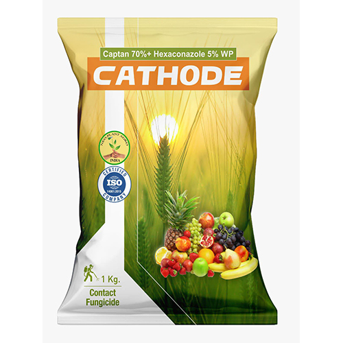 Cathode Captan 70%+ Hexaconazole 5% Wp - Application: Agriculture