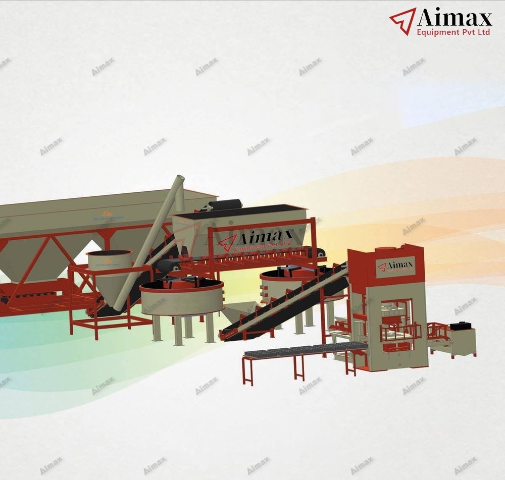 Automatic Concrete Brick And Paverblock Machine - Voltage: 220-440 Volt (V)