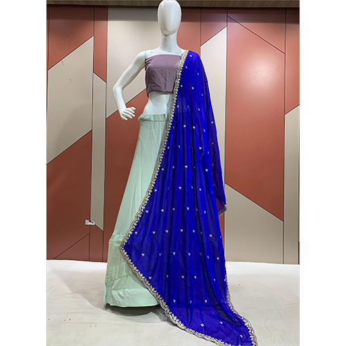 Rangila Blue Dupatta