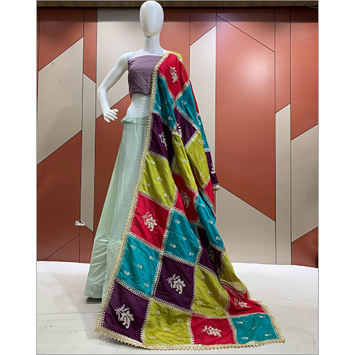 Chanderi Cheks Multi Dupatta