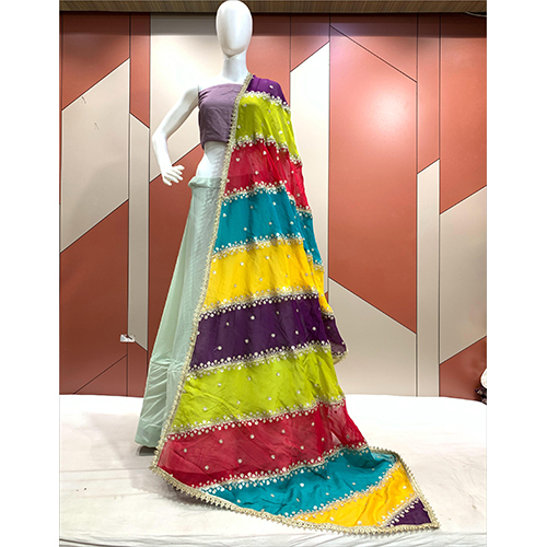 Viscos Organza Leriya Multi Dupatta