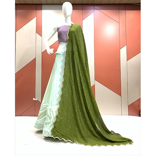 Vichitra Mehndi Dupatta