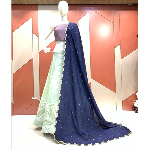 Vichitra Blue Dupatta